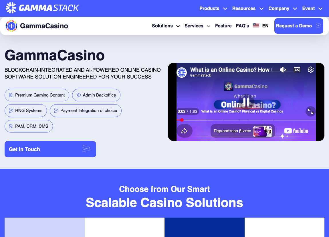 GammaStack platform
