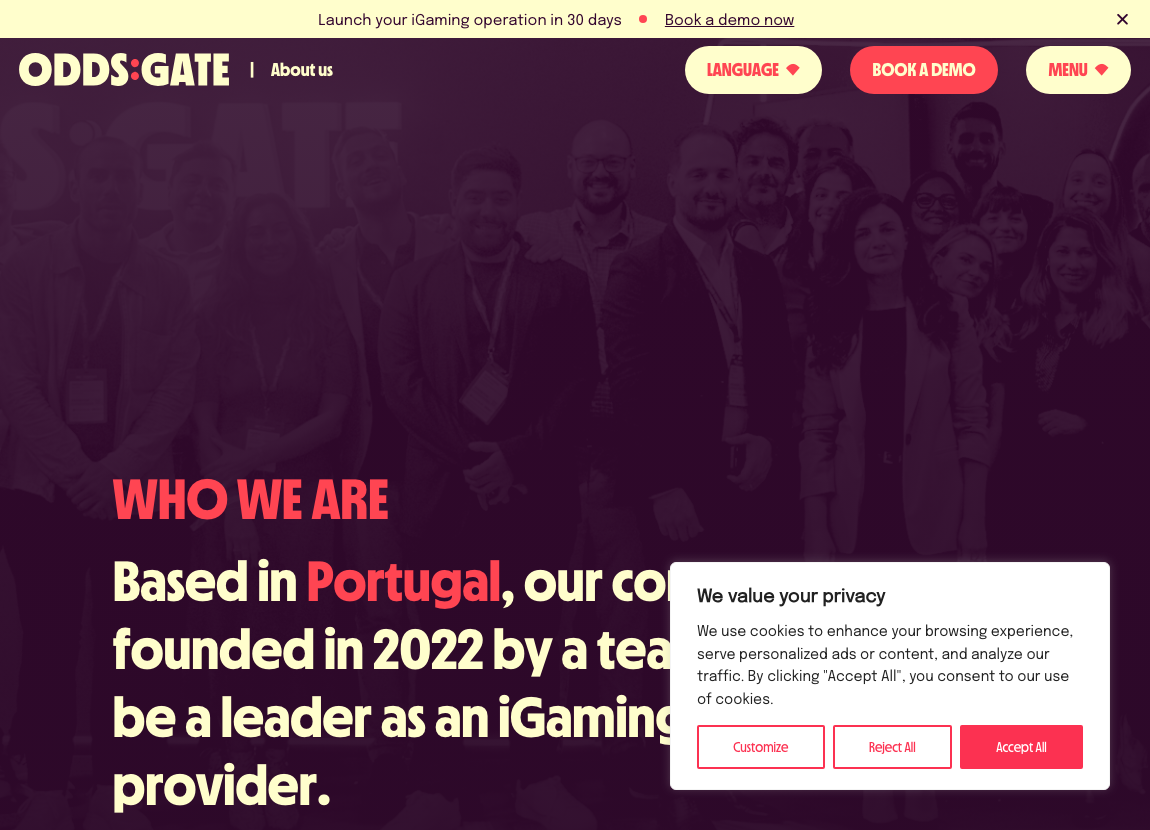 Oddsgate pricing